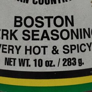 Boston Jerk Seasoning